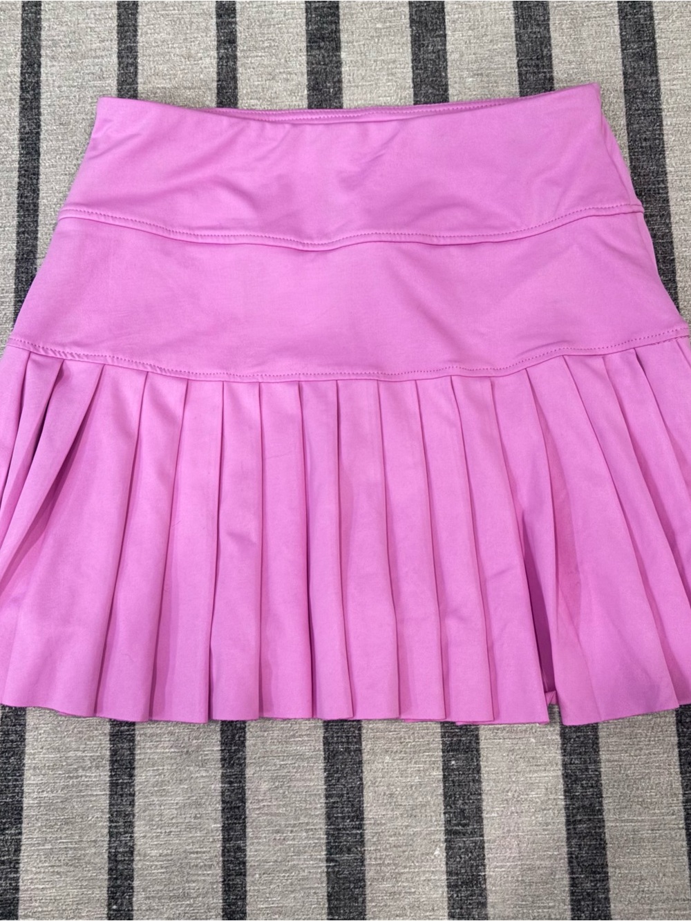 Pink Pleated Women's Skirt